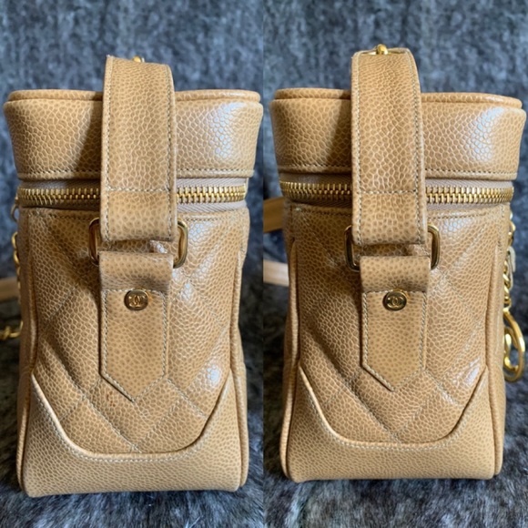 CHANEL Bags Authentic Vintage Chanel Vanity Box Crossbody Bag Poshmark